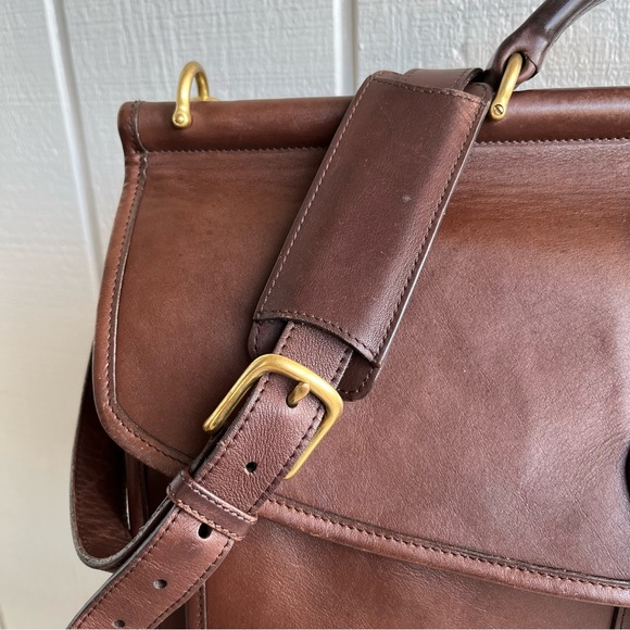 Coach Vintage Y2K Beekman Briefcase 5266 in Mahogany - Picture 2 of 12